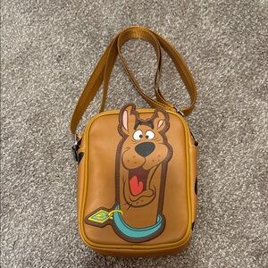 Buckle-Down Brown Scooby-Doo Crossbody Bag